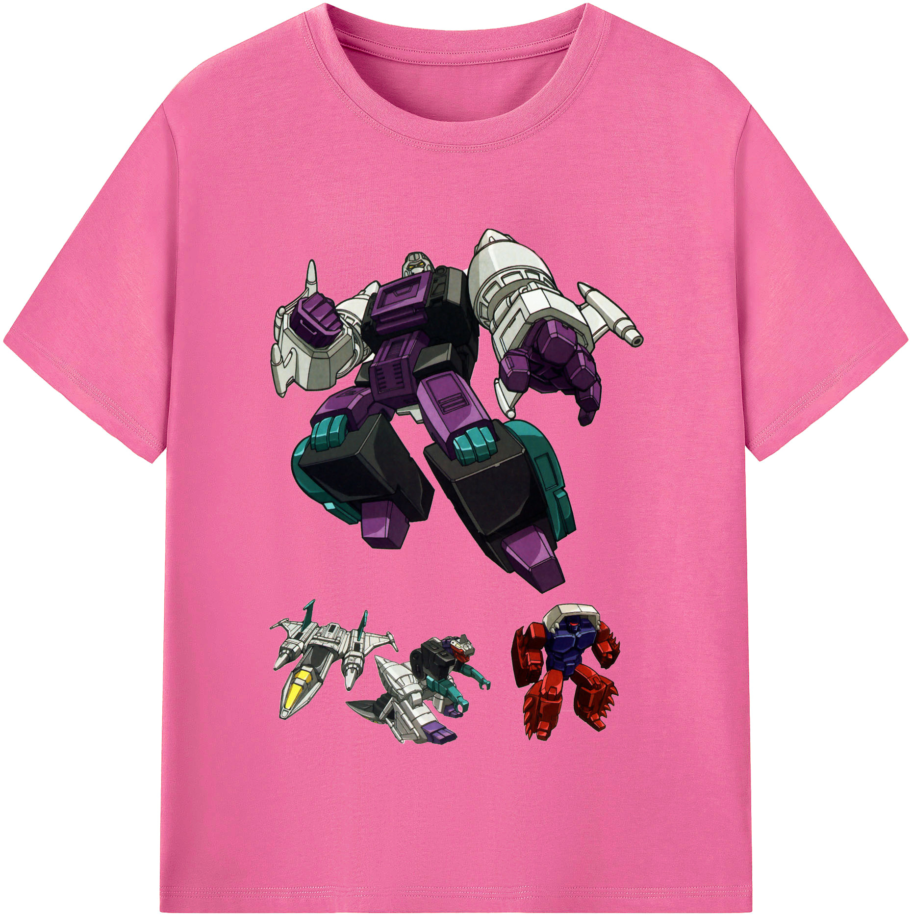 （画像用）  レディースカジュアルプリントTシャツ（綿100％）